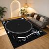 Turntable Living Room Nonslip Area Rug Soft Carpet For Bedroom Game Playroom Sofa Office Home Decor Doormat Christmas Gift C9301211