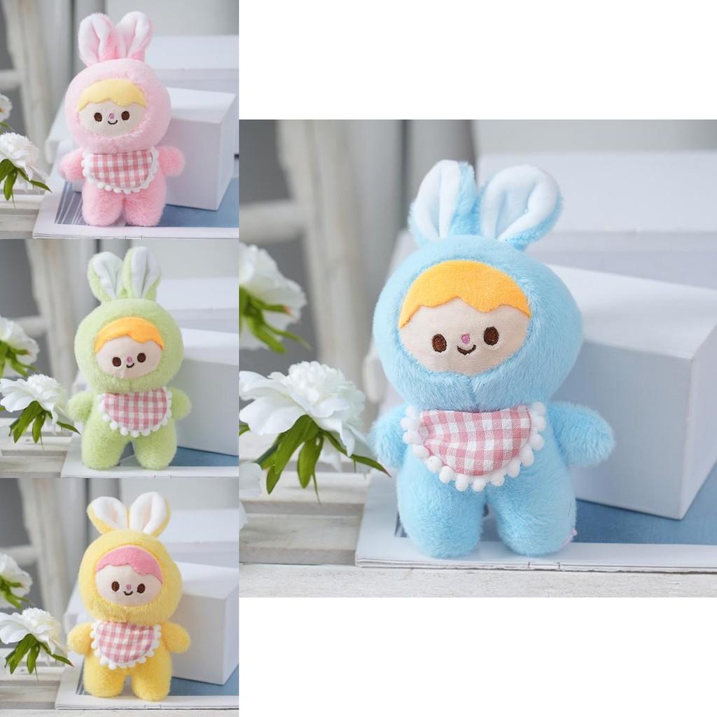 Cartoon Bunny Plush Keychain Toy Made Of Pp Cotton For Kids Gift And Decor
