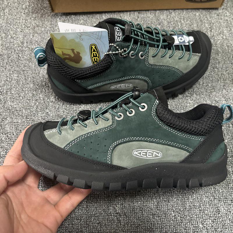 KEEN 2nd Gen High-Quality Leather Slip-On Hiking Shoes for Couples—Large Sizes Available