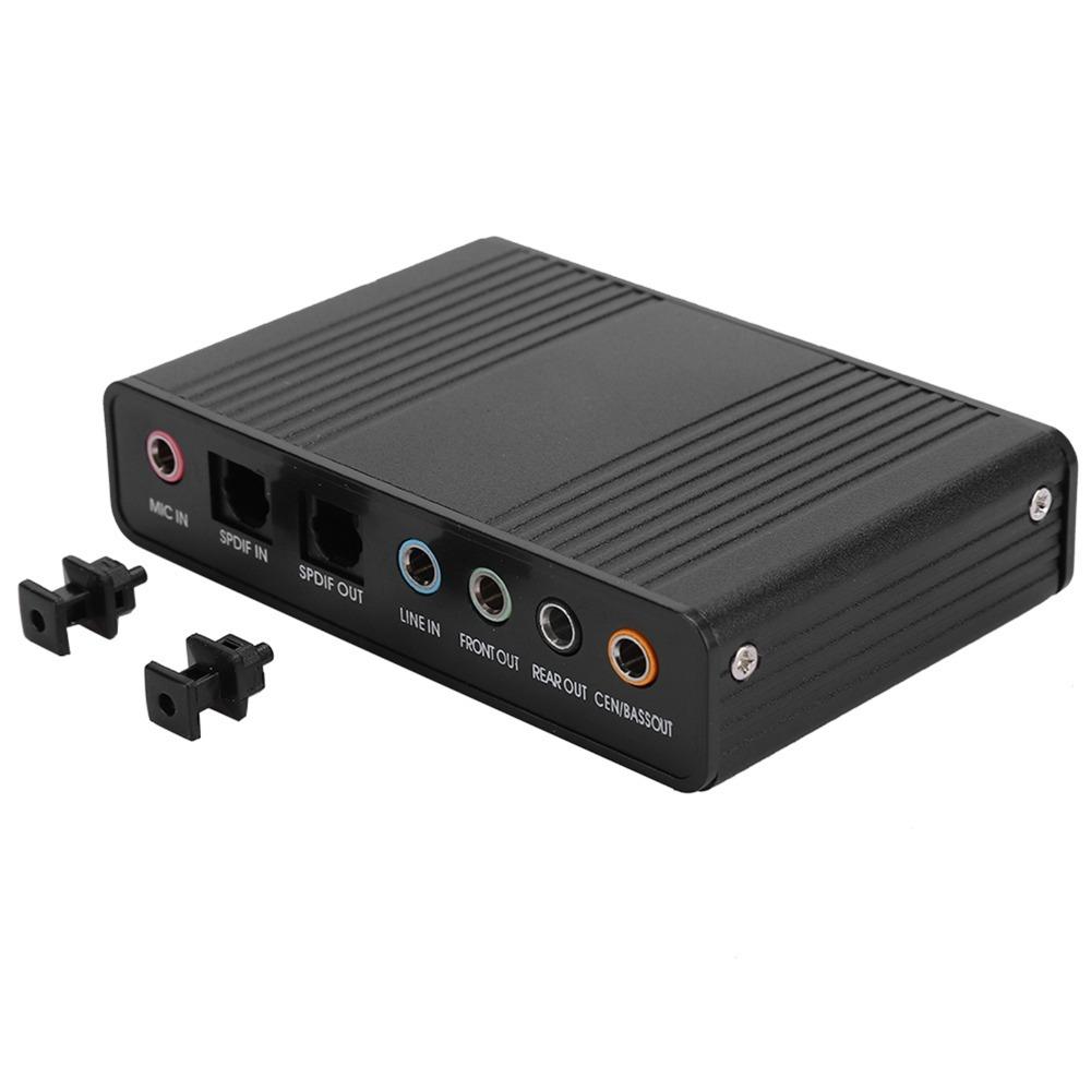 5.1 Kanal Externe Soundkarte Plug and Play für SPDIF Audioeingang Soundkarte Computer Nutzung