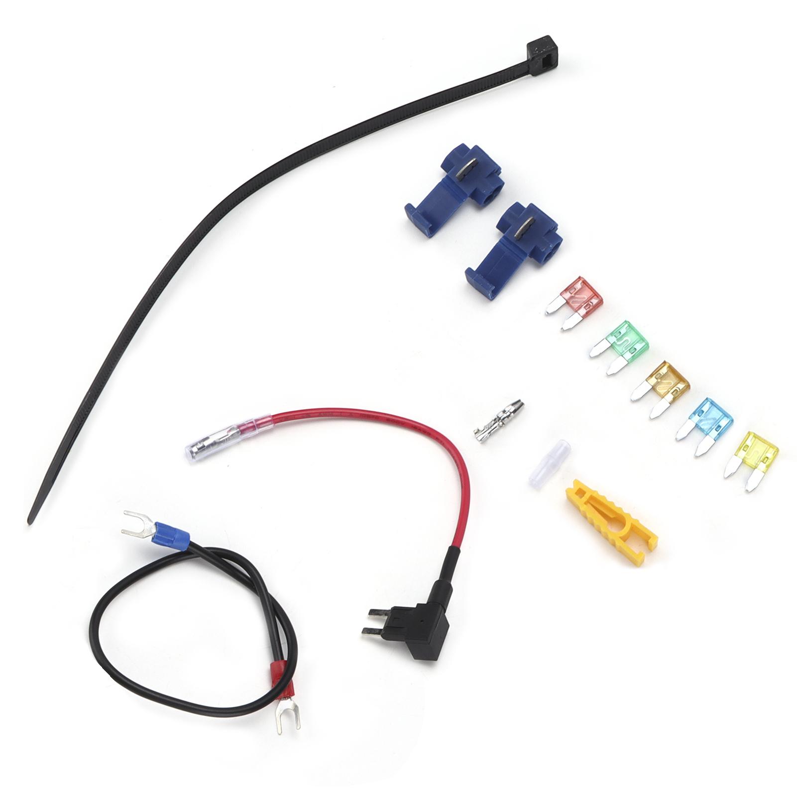 12pcs set Add A Circuit Adapter Fuse Tap Holder ATM APM Blade Fuse for Car Recorder Alarm GPS DVD Player