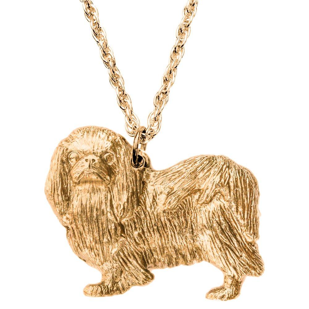 Японский хин (Японский хин) - Коллекция кулонов-ожерелий Art Dog, изготовленных в Великобритании