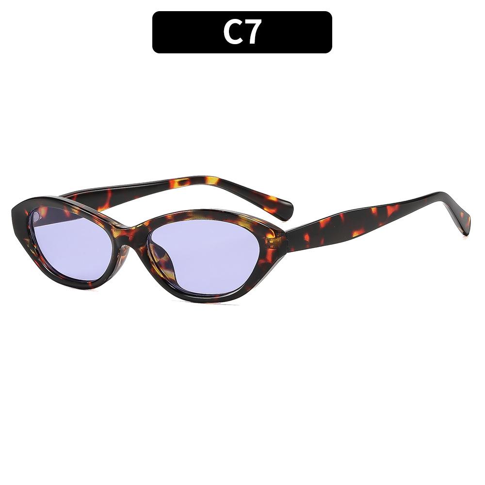 European and American fashion new irregular cat eye sunglasses advanced sense UV protection sunglasses personalized trend glasses women