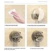 Transparent Suction Hooks Strong Vacuum Power Traceless No-Drilling Adhesive Hooks For Home Bathroom Kitchen Door Back