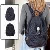 Spacious Student School Bag Lightweight Travel Daypack Polka Dot Nylon Backpack  Frequent Traveler