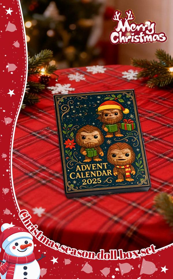 Adventskalender 24 Tage Countdown-Kalender Mit Musikalischen Charakter-Sammelfiguren, Adventskalender