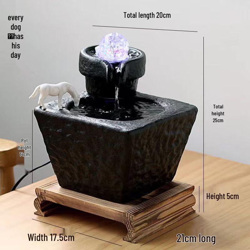 Фрезеровка Керамика Высокогорная Текущая Вода Декор для Аквариума