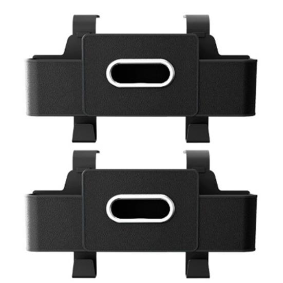 Multifunctional 3?in?1 Car Back Seat Storage Box Faux Leather Backseat Organizer with Tissue Dispenser Cup Holders Hooks for Drinks Phone Handbags