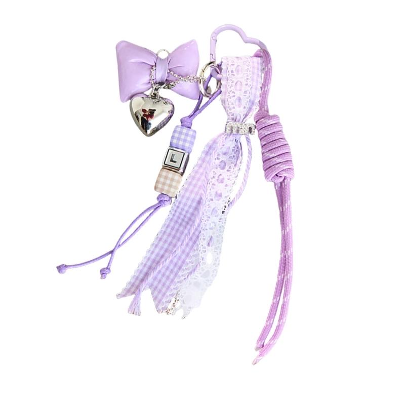 Trendy Baseball Keychain Couple Set Stylish Braided Keyring For Purse Decoration Unisex Everyday Carry Pendant