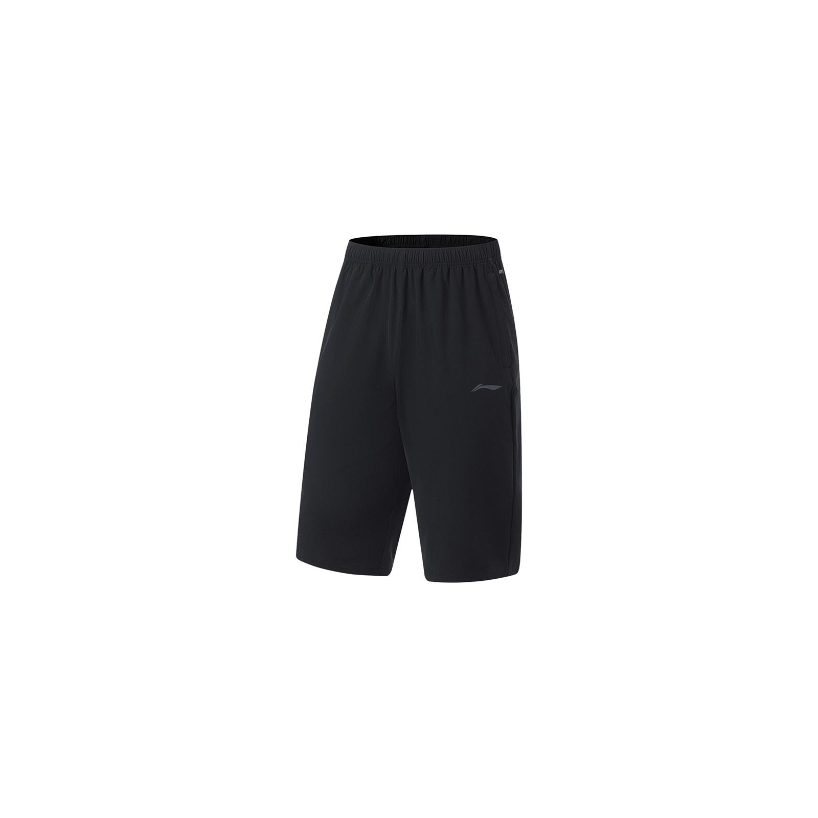 Li-Ning Workout Sport Shorts Black Men s AKQT009-1 M