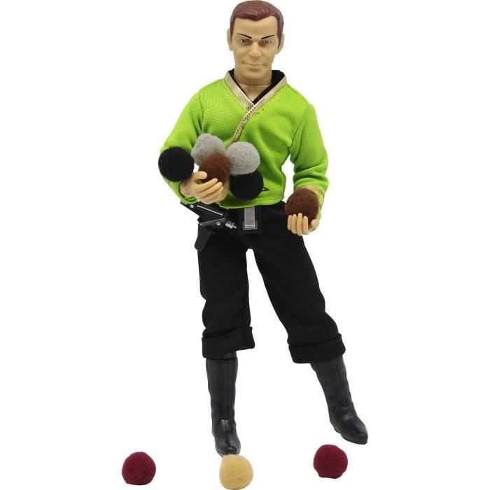 Figurine Captain Kirk Star Trek MEGO COLLECTOR® LANSAY - 20cm, 14 Points D'articulation - Dès 8 Ans