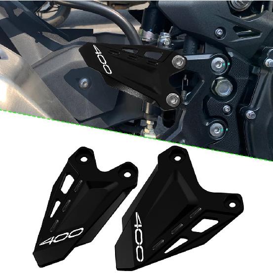 

Modeer Motorcycle Footrest Pedal Protector Foot Peg Heel Guard For Ka.wasaki Ninja 500 Z500 2024 | Ninja 400 Z400 2018 2019 2020 2021 2022 2023 2024 No Logo чорний