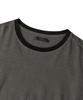 ASP Pigment Dyed Stripe Short Sleeve T-Shirt - Mid Grey