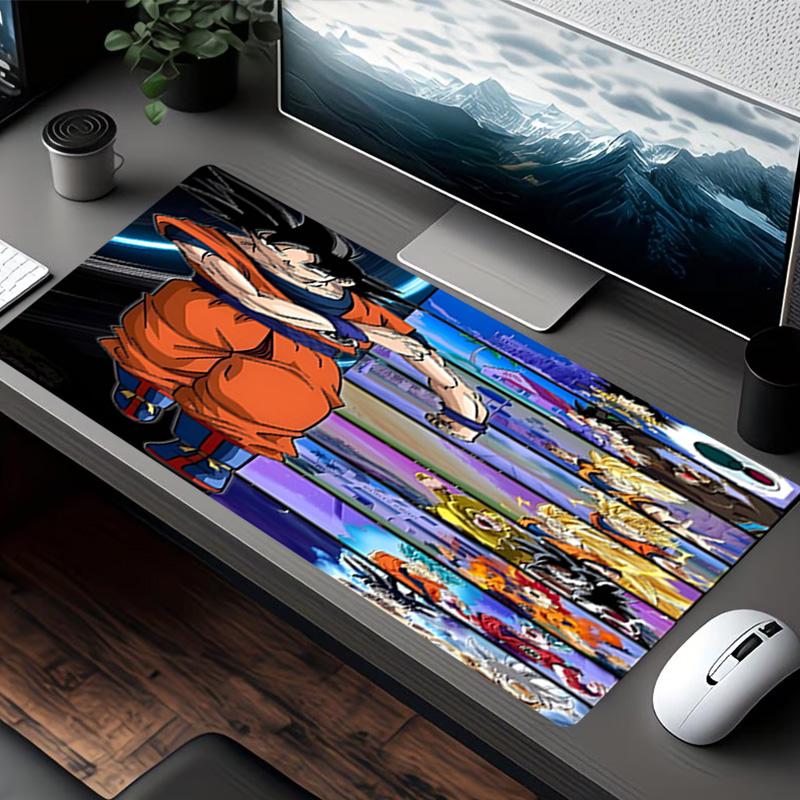 DRAGON BALL Print Mouse Pad, for Keyboard Pad Laptop PC Mat for Office Home Use, Desk Decor, Perfect Birthday Gift for Gamers