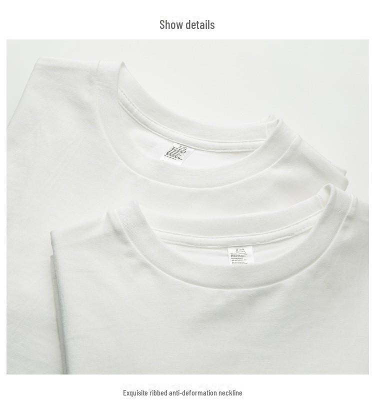 Men's Retro Pure Cotton Short-Sleeve T-Shirt - 100% Cotton