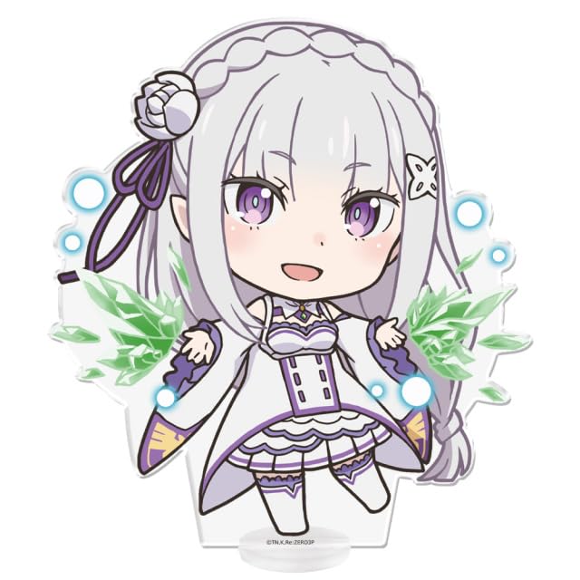Starting Life in Another World Acrylic Figure Emilia ReZero - Dekapunikore!