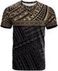 Fashion Polynesian 3D Printed T-Shirt Men's Summer Short Sleeve Hawaiian Crew Neck T-Shirt Casual Top