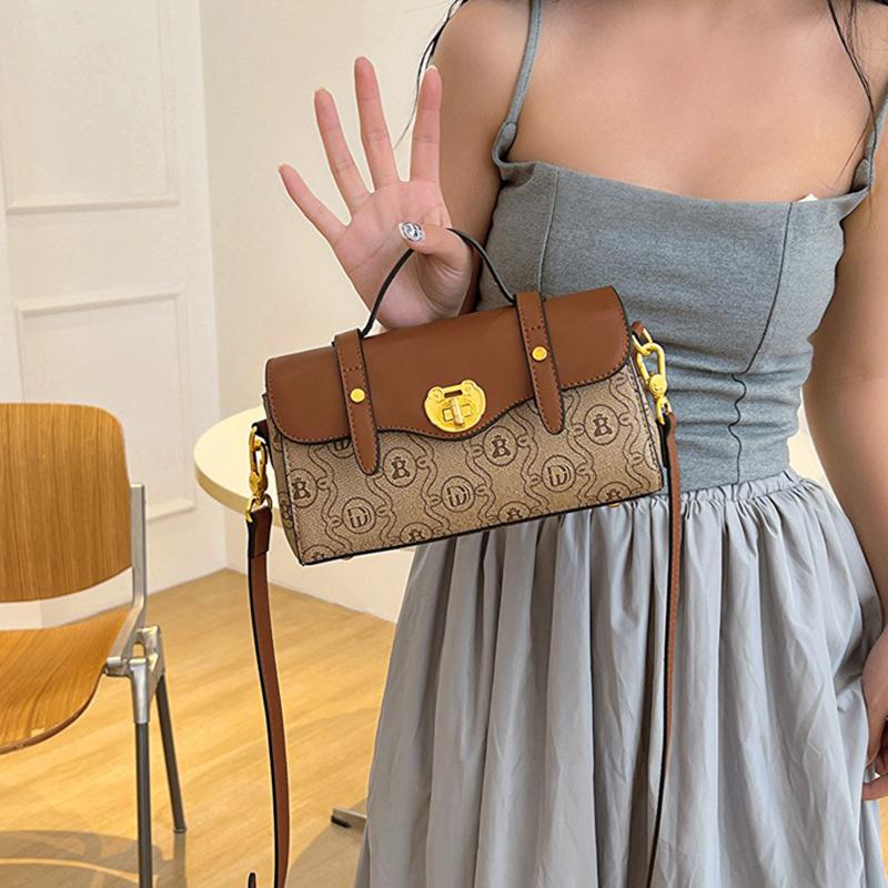 2024 New High-end Texture Retro Pillow Bag, Niche Design, Fashionable Temperament, Commuting One-shoulder Cross-body Women's Bag