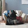The Vampire Diaries Printed Blanket For Men Women Warm Cozy Fluffy Throw Blankets for Couch 50x60 Inches Multiple Sizes