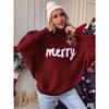 2023 gestrickte Frauen Rollkragen Fledermaus Pullover Lose Frohe Pullover Weibliche Gestrickte Hemd Jumper Elegante Winter Herbst Neue Jahr Trendy Weihnachten Pullover