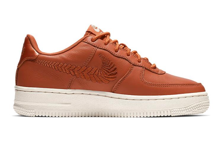 Kids' Sneakers Nike Air Force 1 Low Embroidered Dusty Peach (GS)