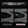 New 2026 Car Sticker Auto Accessories Car Front Hood Grille Logo LED Light For Ford Fiesta Ranger Focus Kuga Mustang MAX Transit