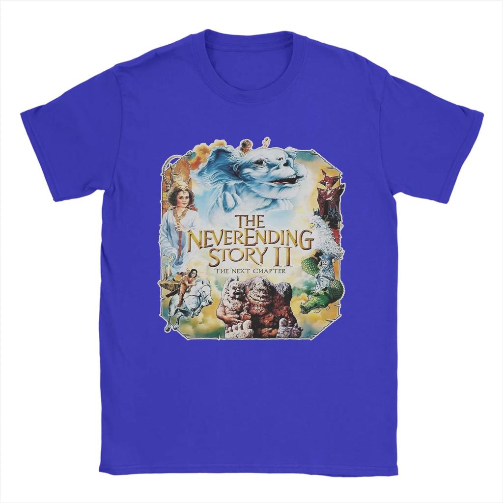 The Neverending Story (5) Cotton Tshirt For Unisexs Summer Vintage Tshirts Crewneck Fashion Tee Shirt Plus Size Casual Tops
