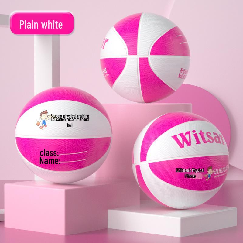 Beginner's Leather Basketball for Young Children: Sizes 3-7