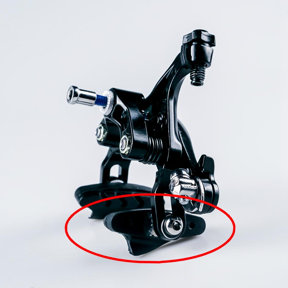 ZRACE BR-001 Caliper Brake Road and Folding Bicycle Calipe Brake, Dual Pivot Calipers Bicycle Brake, 105 Integrated Pads