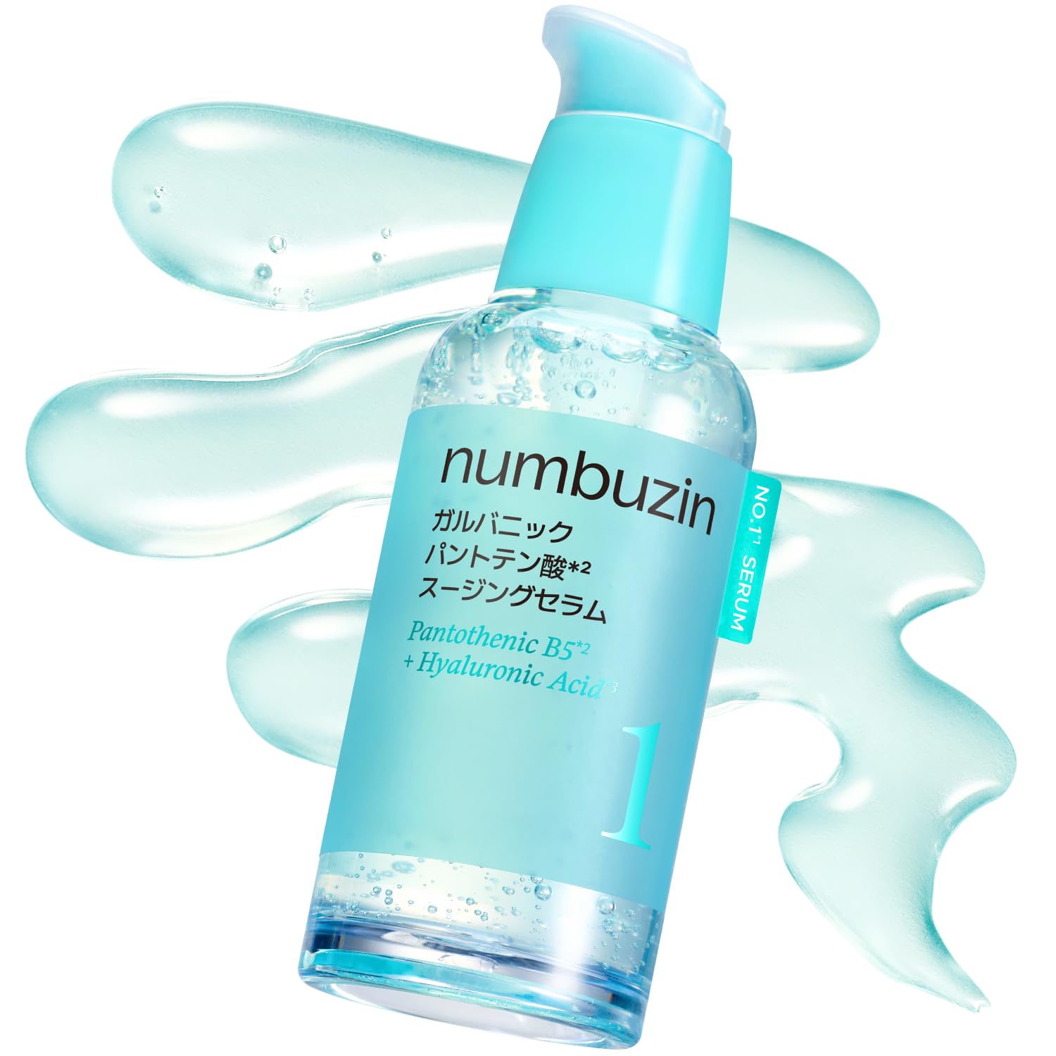 Numbuzin No. 1 Galvanic Pantothenic Acid Soothing Serum 50ml Beauty Liquid Korean Cosmetics Skincare