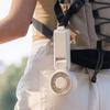 Portable Handheld Fan with Dual Folding Feature Low Noise Operation and Adjustable Speeds for Convenient Use Anywhere