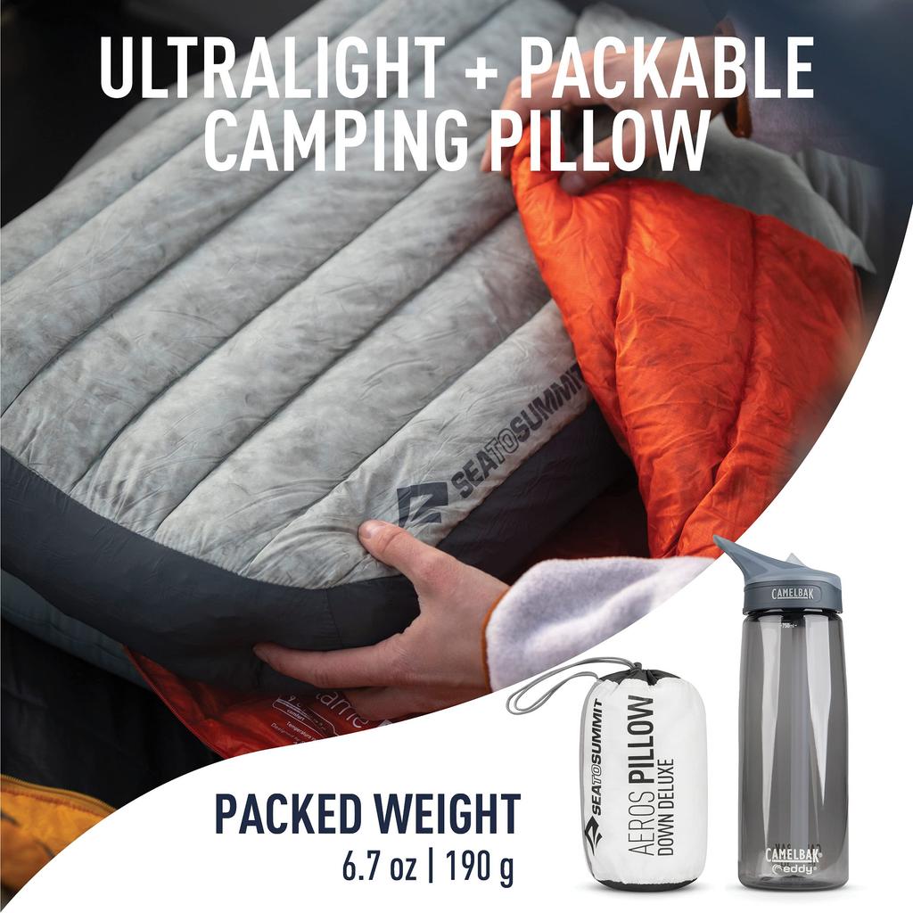 SEA TO SUMMIT Aero Down Pillow Deluxe Gray