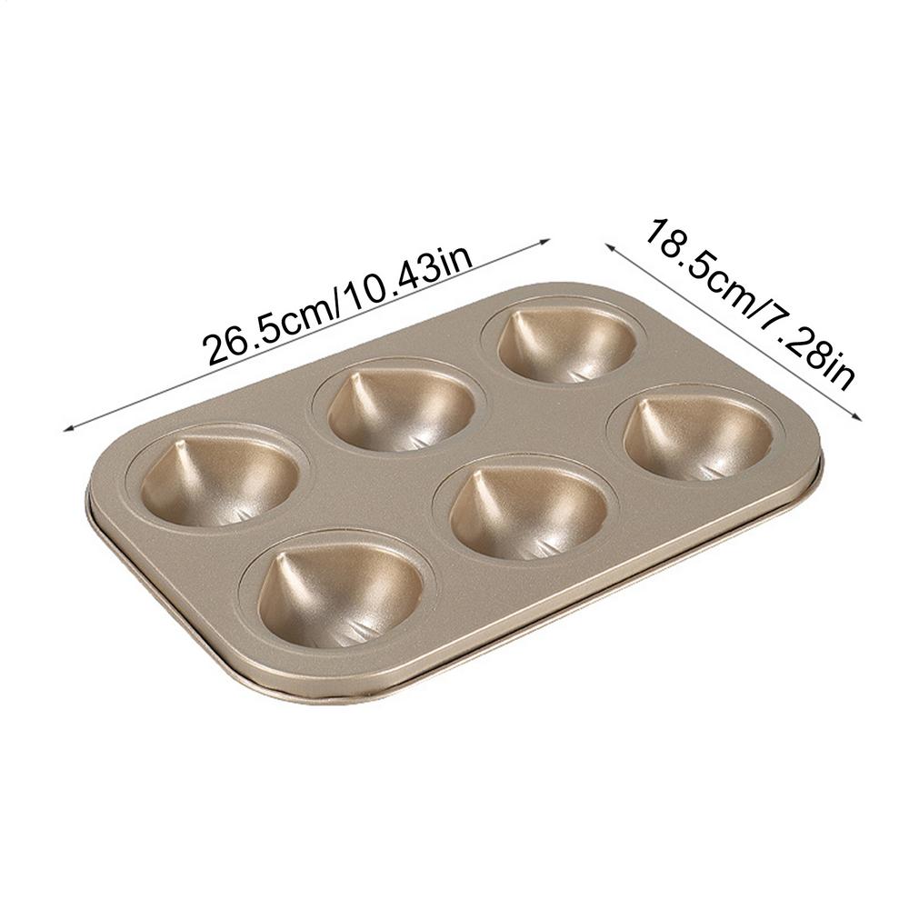 Chestnut shaped Cake Mold 6/9 Cavity Non-Stick Baking Tray Easy to clean Material Easy Demoulding Ideal for Cake baking