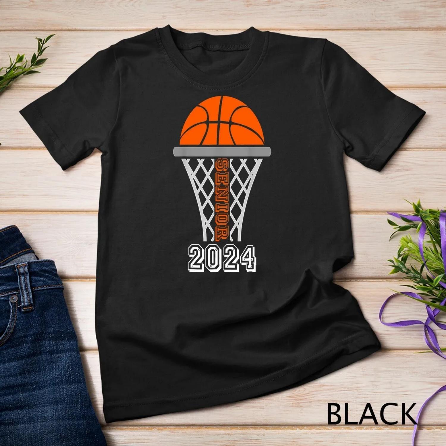 Seniors 2024 Graduation Basketball Player Class of T Shirt S