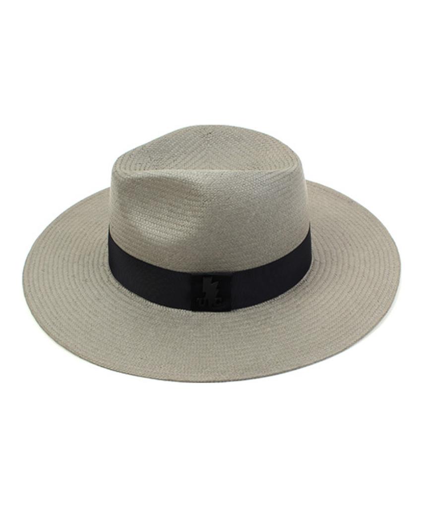 Yunibeosyeolkemiseuteuli Gray Long Summer Fedora Panama Hat