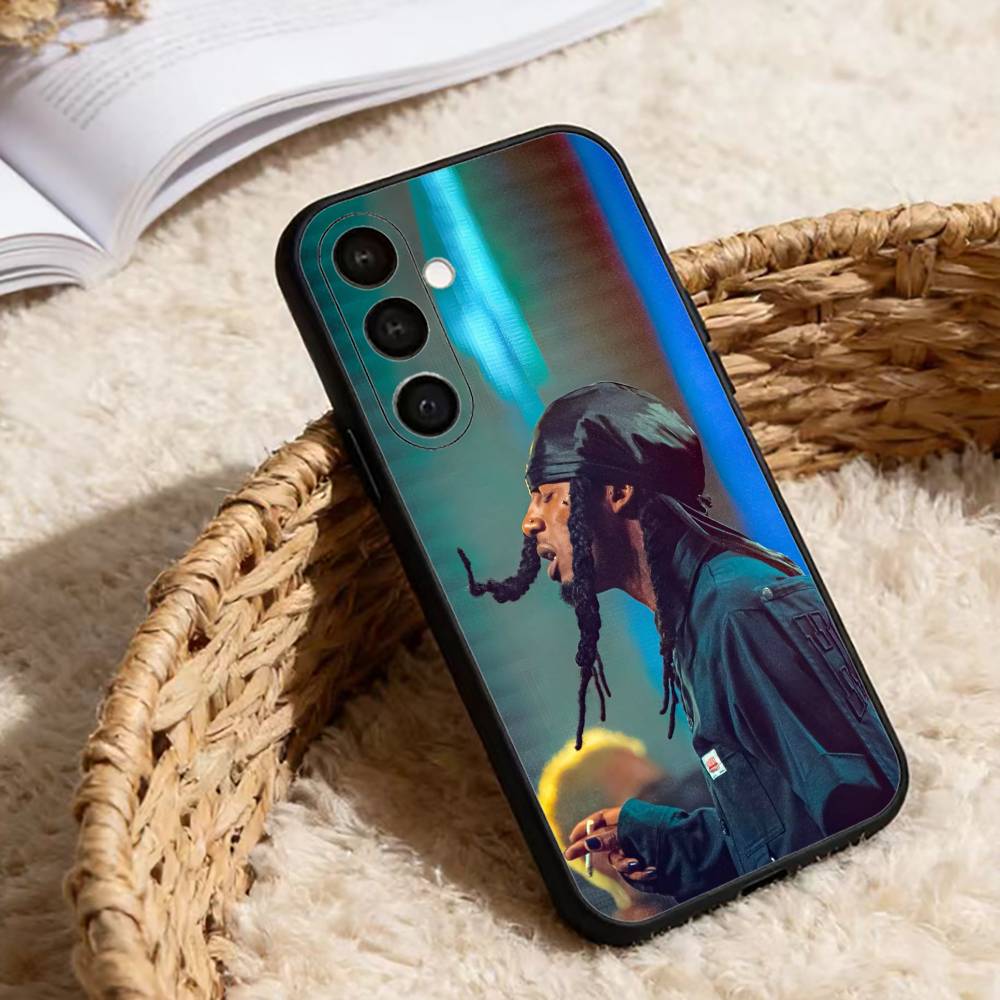 

Чехол для телефона Playboi C-Carti Rapper для Samsung Galaxy A91,80,73,72 ,71,53,52,32 ,31,22,21s,20, Мягкий черный чехол Samsung a31