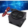 Air Heater, PTC Ceramic Heating DC12V 50W Constant Temp Reinforced Nylon Shell PTC Air Heater Insulation Temperature 2.4 X 2.4 X 1.7in Car Fan Heater