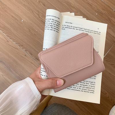 New Women's Wallet Coin Bag Small Japanese Large Capacity Change Bag Portable Snap Card Bag