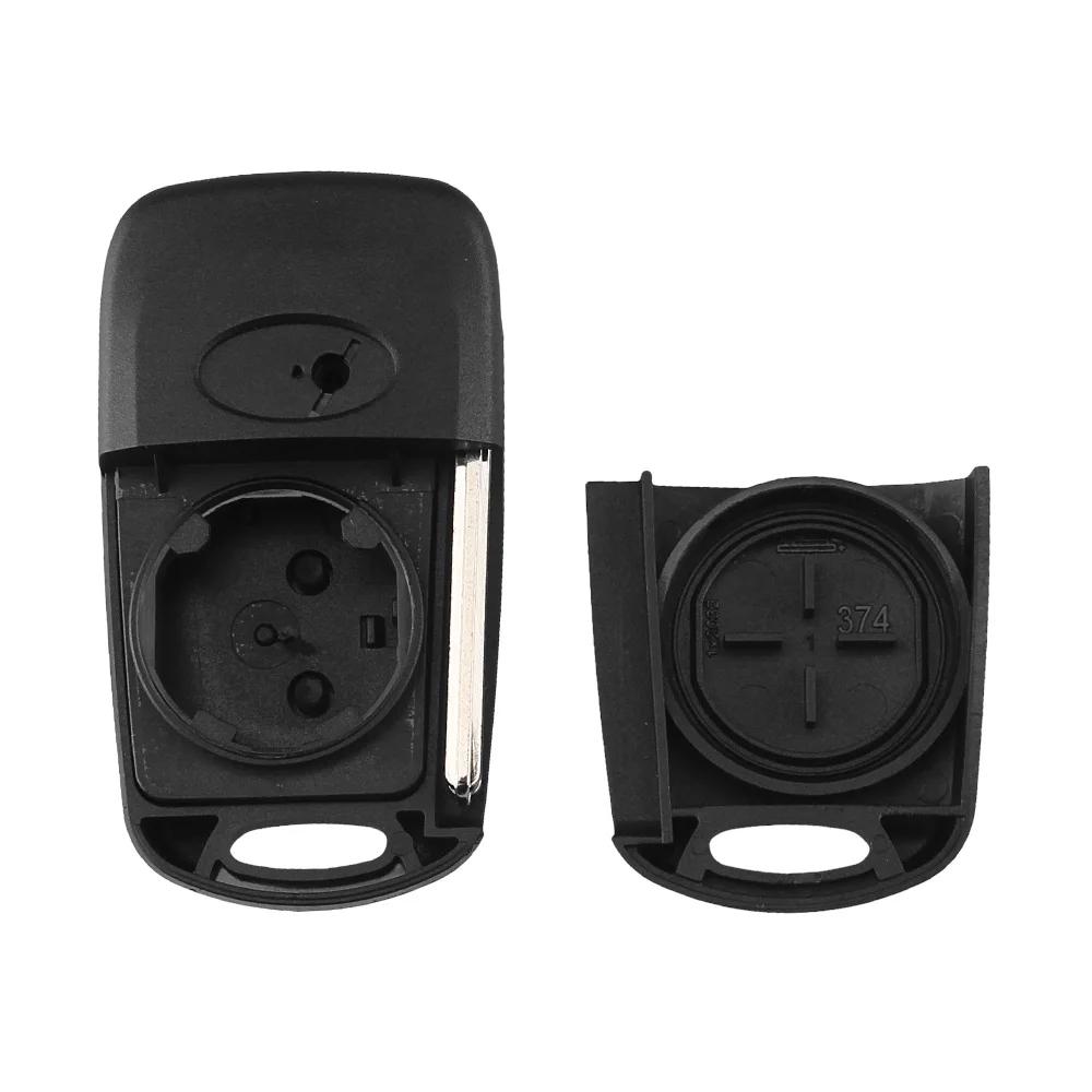 Remote Key Shell For Hyundai I20 I30 Ix35 I35 Accent Kia Picanto Sportage K5 3 Buttons Flip Folding Remote Key Case