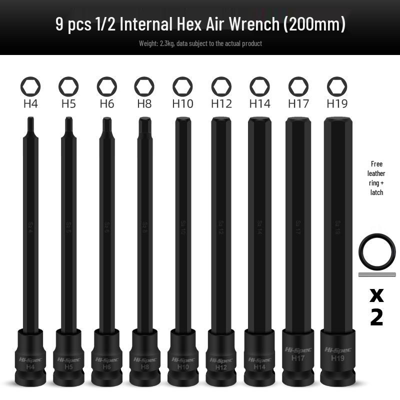 Hexagonal S2 Electric Impact Wrench Screwdriver Bit