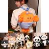 Adorable Plush Cartoon Panda Backpack For Kids Perfect For School And Play