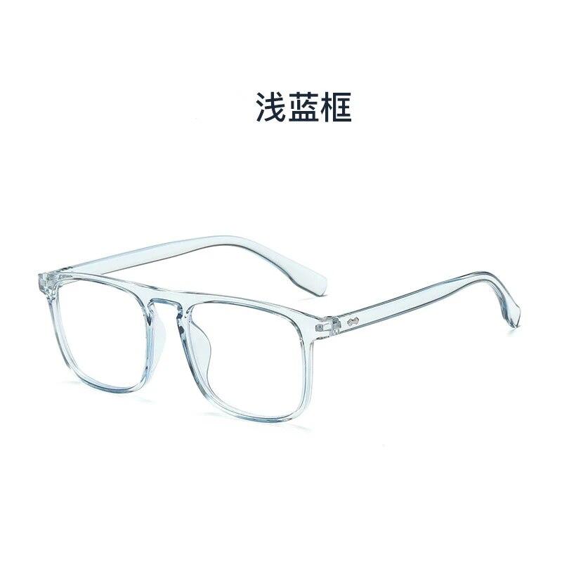 

Прозрачная оправа для компьютерных очков для женщин и мужчин, квадратные очки с анти-синим светом, блокирующие очки, оптические очки для очков