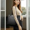 Genuine Brand Soft Leather Shoulder Bag For Women Luxury Designer Casual Tote Bag Ladies Purse Shopping Commuting