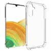 For Samsung Galaxy A34 5G Clear TPU Case WANLONFENG TM Series 2.0mm Phone Back Cover