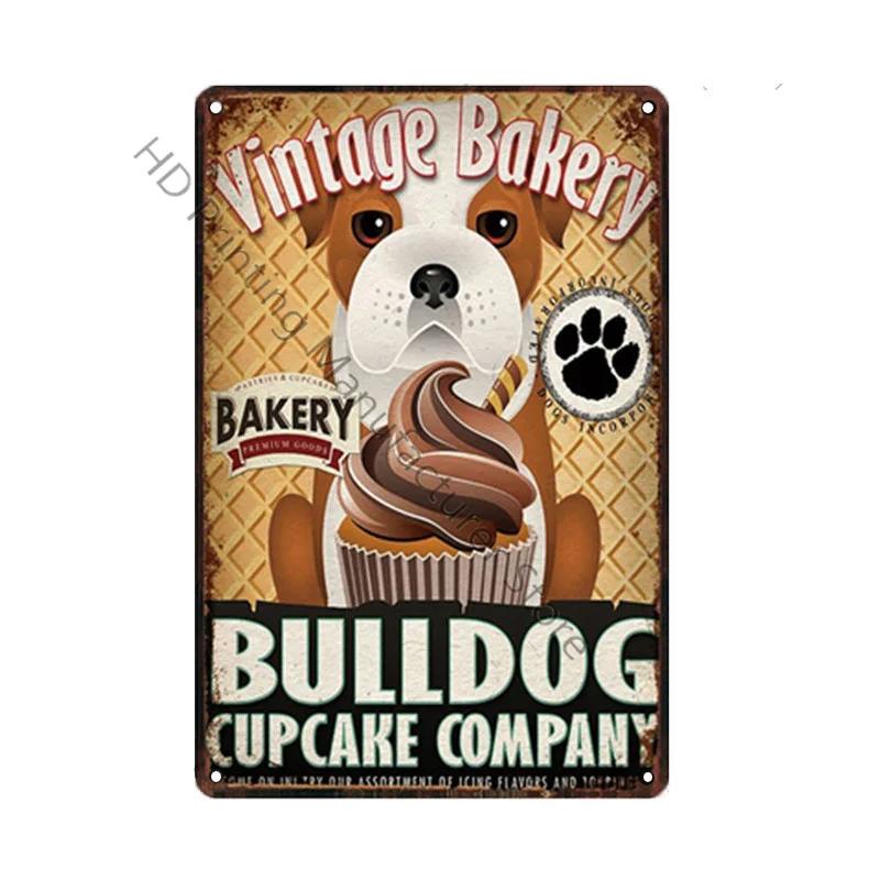 Cat Cooking Diner Metal Tin Sign Vintage Style Coffee Tin Plaque Metalen Poster Kitchen Restaurant Cafe Decor Advertise Plate