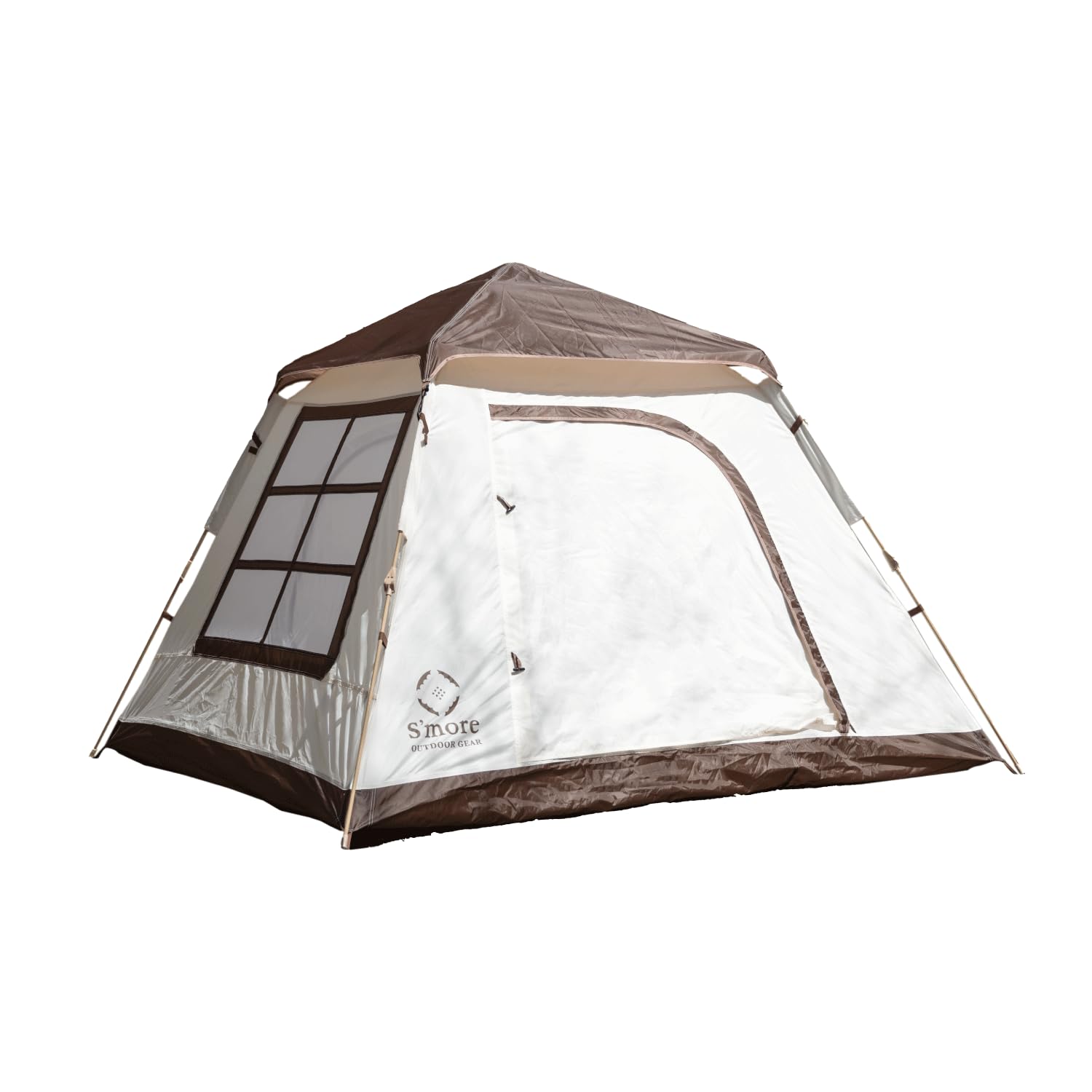 

S more Vanilla Cozy Cocoa Cozy Pop-Up Tent for Parks, BBQs, and the Beach, UPF 50+, Suitable for 1-3 Adults (Vanilla Cozy)