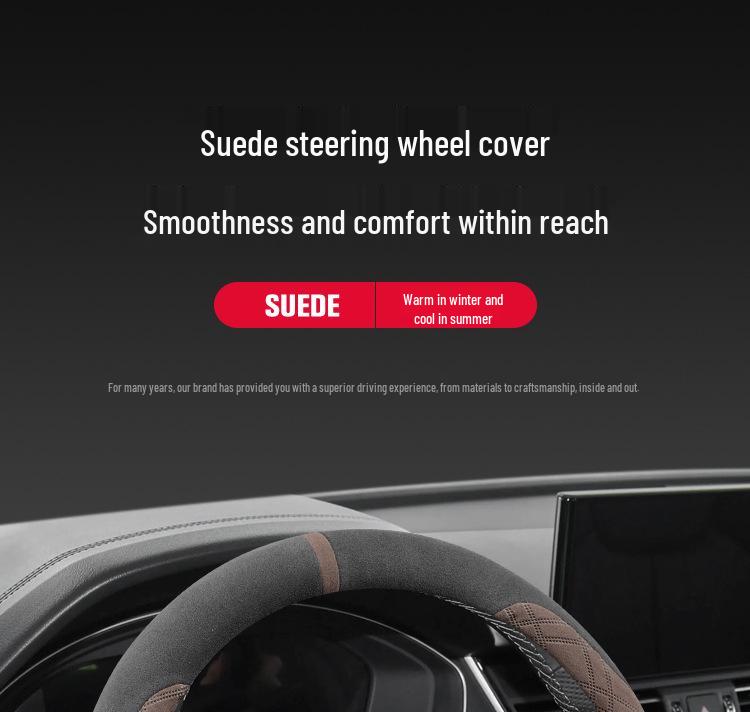 2025 Ford Mondeo Winter Steering Wheel Cover: New Flocking Design