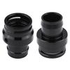 Boost Tap Vacuum Sensor Adapter, High Performance Aluminum Alloy Engine Source Connector for   2.0T FSI Vehicles Black