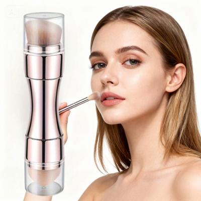 4 In 1 Makeup Brush Set Multifunctional Eye Shadow Brush Portable Foundation Brush Blush Brush Lip Brush