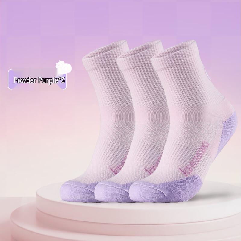 

Kawasaki D6611 Kids Badminton Cushioned Anti-Slip Socks 3-Pair Pack